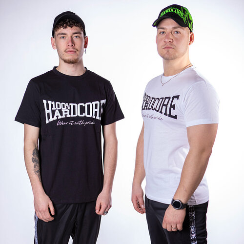 100% Hardcore 100% Hardcore T-shirt 'The Brand' White