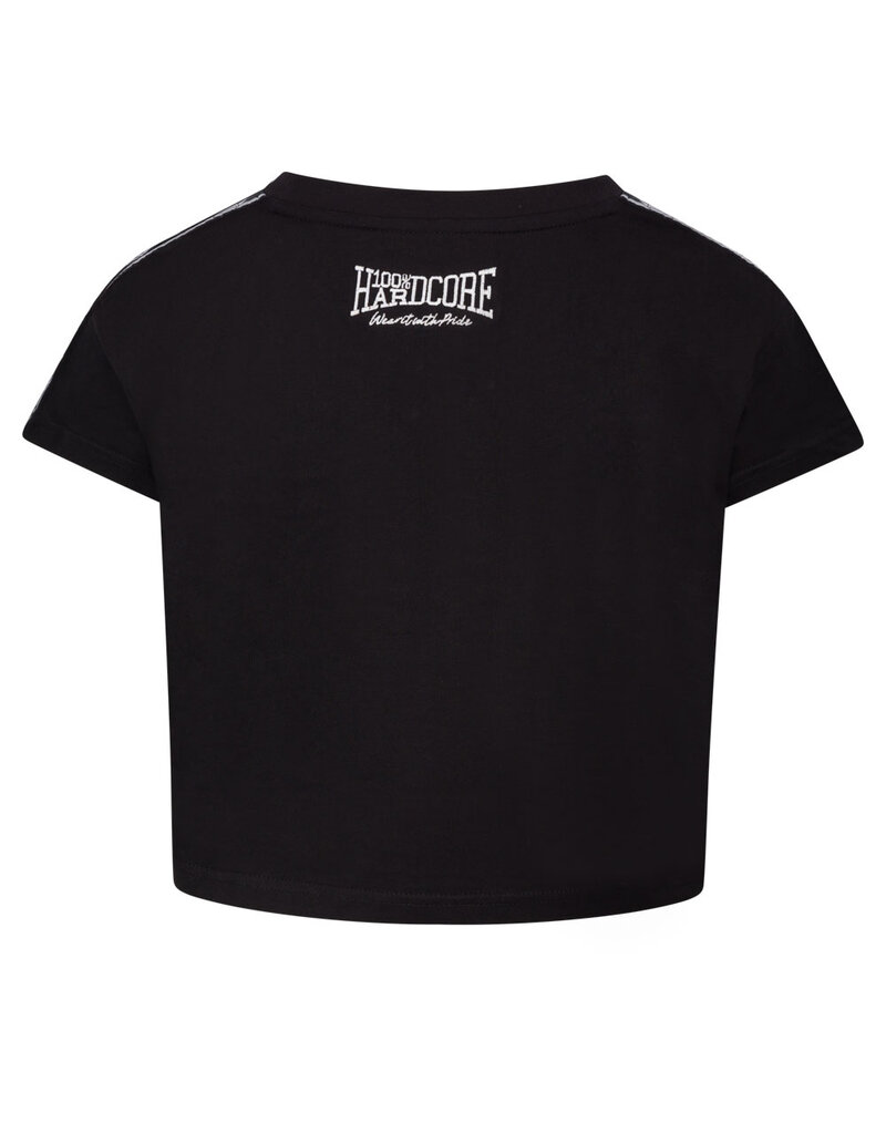 100% Hardcore 100% Hardcore Dames Cropped T-shirt 'Essential Rage'