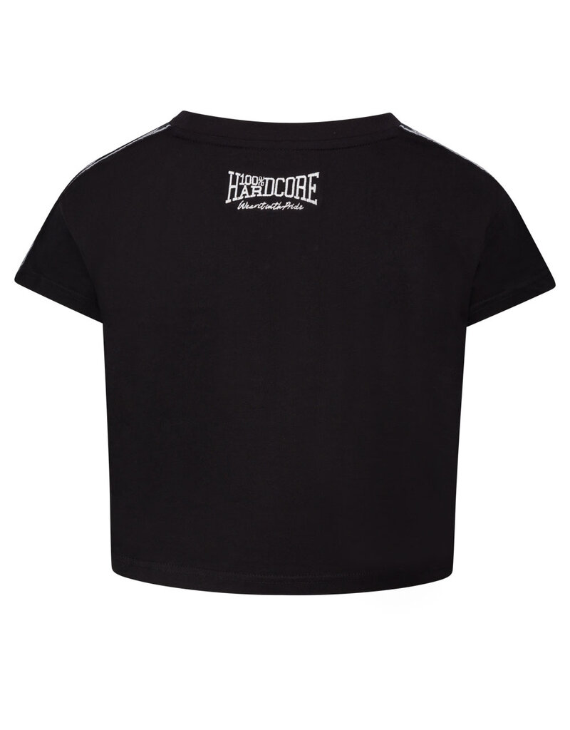 100% Hardcore 100% Hardcore Women Cropped T-shirt 'Essential Rage'