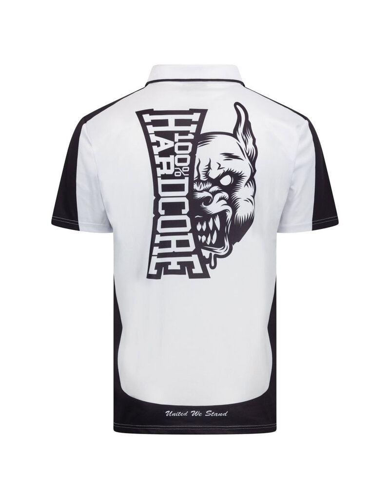 100% Hardcore 100% Hardcore Fußball-Shirt 'Essential' (White)