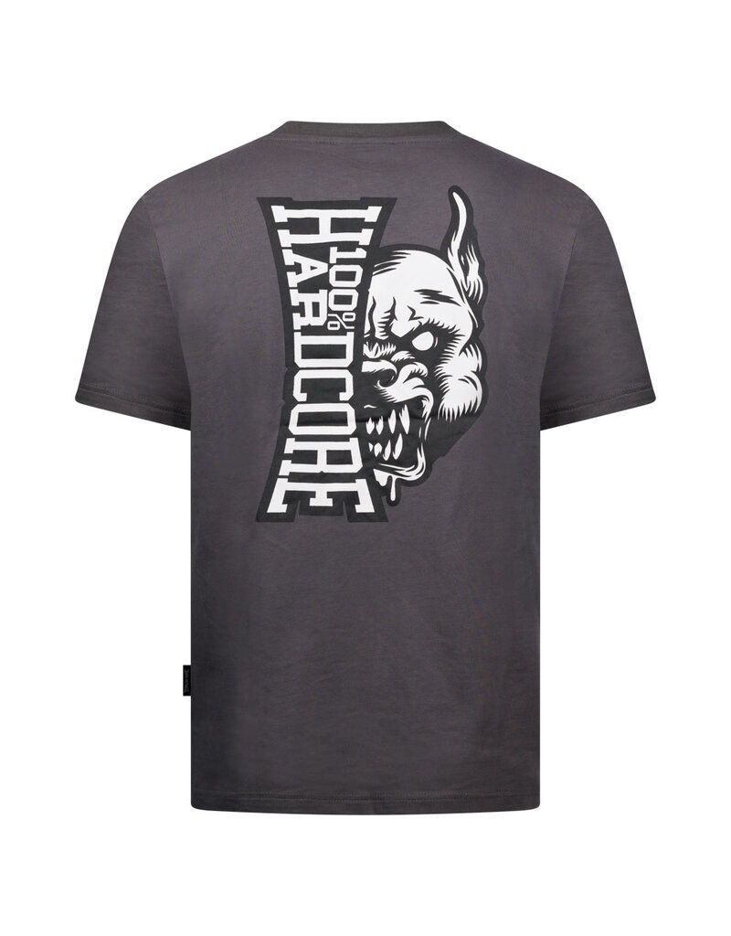 100% Hardcore 100% Hardcore T-shirt 'Essential' (Grey)