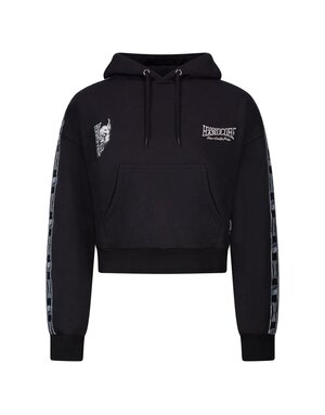 100% Hardcore 100% Hardcore Frauen Cropped Hoodie 'Essential'