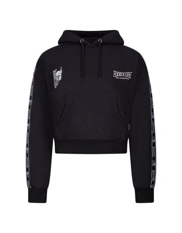 100% Hardcore 100% Hardcore Women Cropped Hoodie 'Essential'