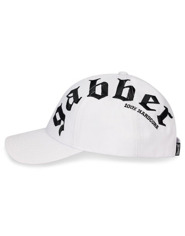 100% Hardcore 100% Hardcore Cap 'Gabber' (White)