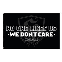 Hooligan Streetwear Flag 'We Don't Care'