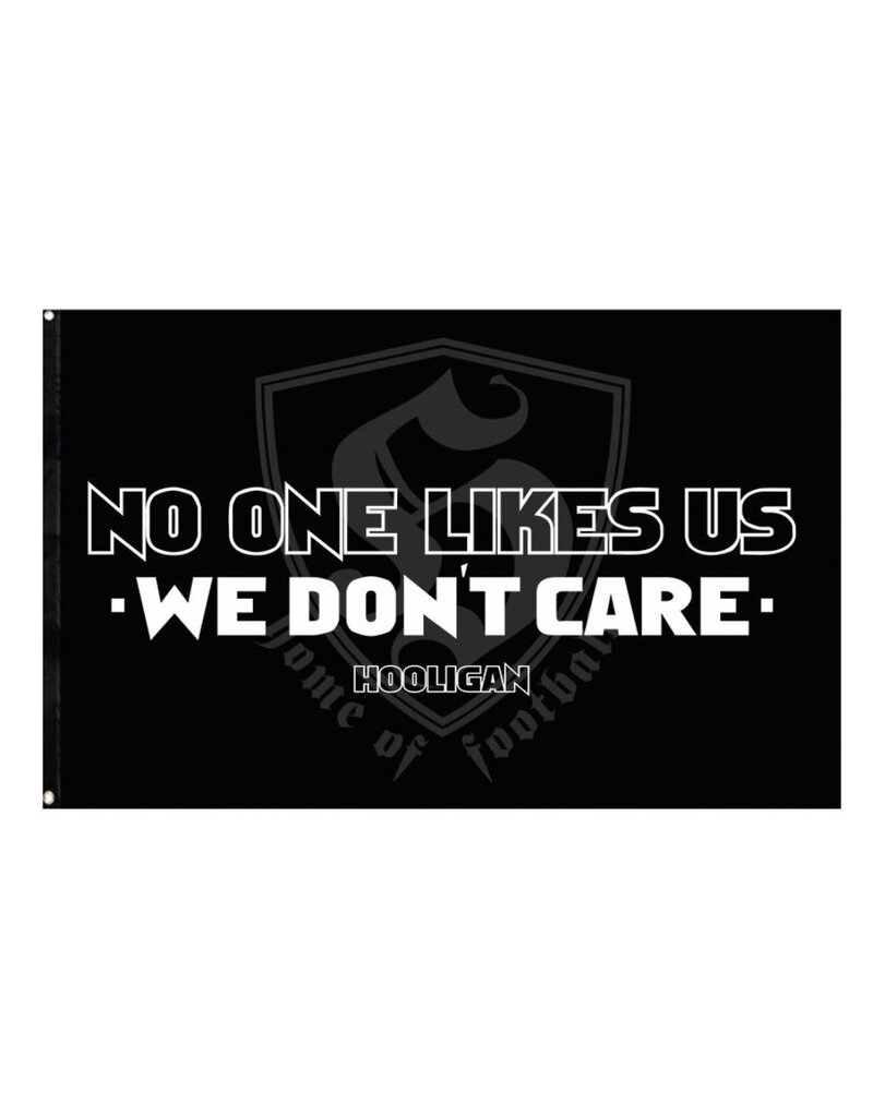 Hooligan Streetwear Hooligan Flag 'We Don't Care'