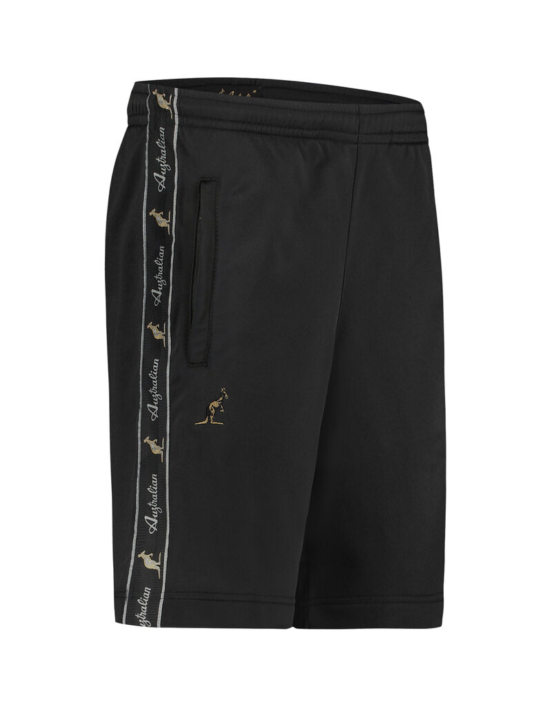 Australian Australian Bermuda Shorts mit Schwarzem Seitenstreifen 3.0 (Black) - Neue verbesserte Passform