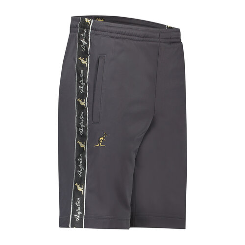 Australian Australian Bermuda Shorts with Black Tape 3.0 (Titanium Grey) - New Improved Fit