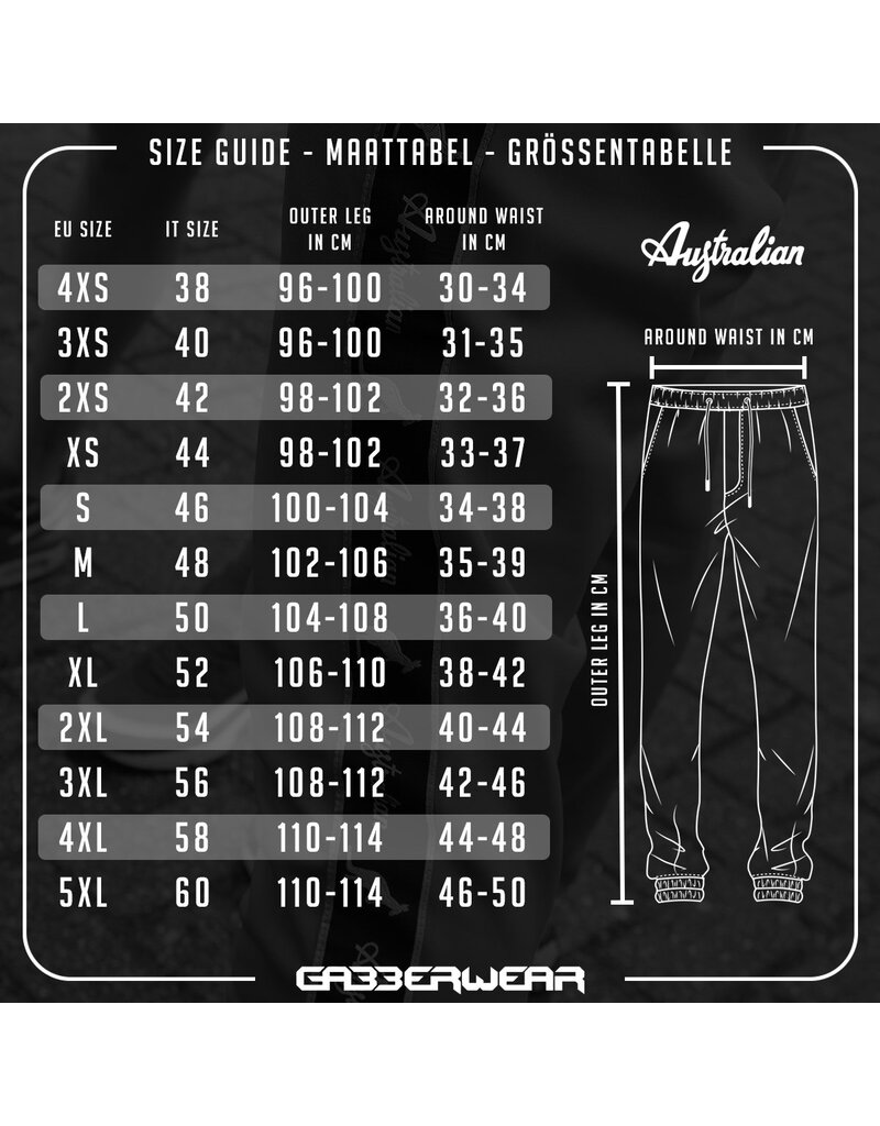 Australian Australian Pants 3.0 (Black) - New Improved Fit