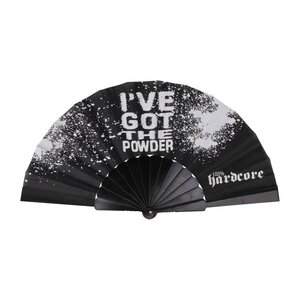 100% Hardcore 100% Hardcore Fan 'I've Got The Powder' Black 100% Hardcore 100% Hardcore Fan 'I've Got The Powder' Black