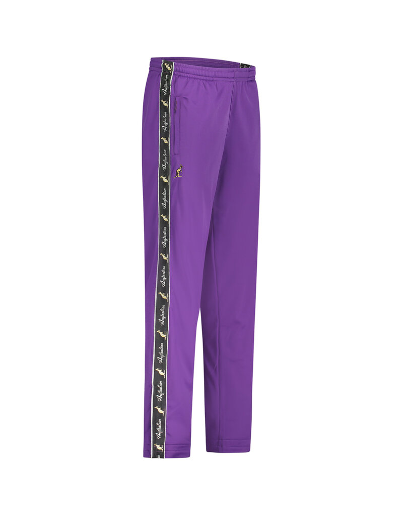 Australian Australian Slim Fit Broek met zwarte bies 3.0 (Violet) - Verbeterde pasvorm