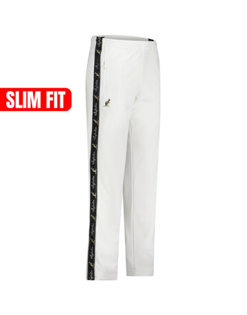 Australian Australian Slim Fit Hose mit Schwarzem Seitenstreifen 3.0 (White)