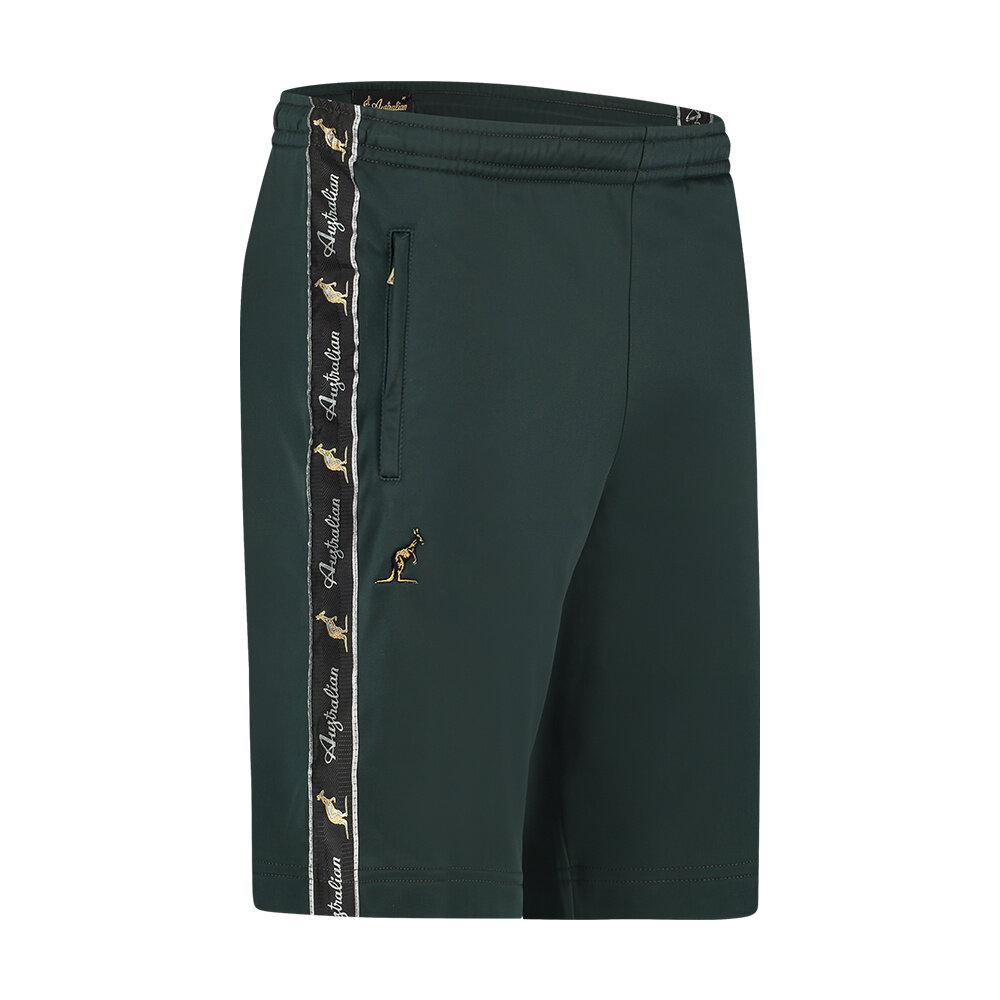 Australian Australian Bermuda Shorts mit Schwarzem Seitenstreifen 3.0 (Woods Green) - Neue verbesserte Passform
