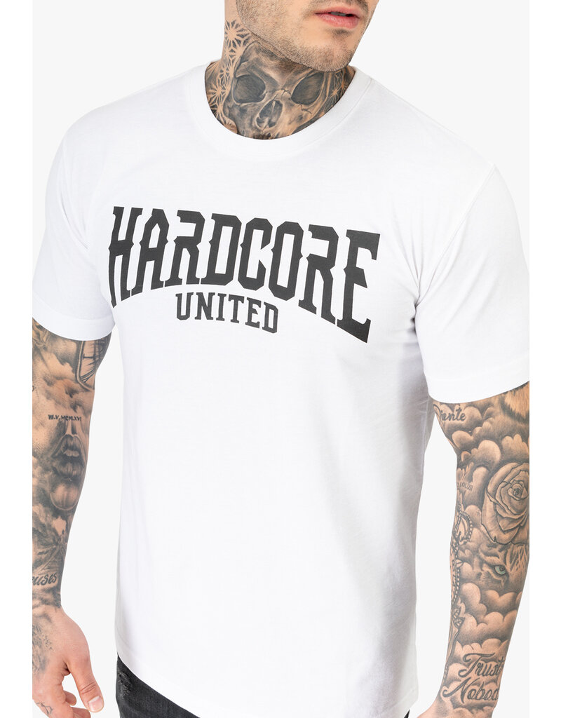 Hardcore United Hardcore United T-Shirt 'Classic United' (White)