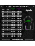 Australian Australian Duo Jacke mit Orange Seitenstreifen 3.0 (Titanium Grey) - Neue verbesserte Passform