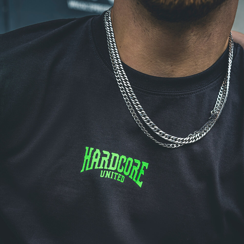 Hardcore United Hardcore United T-Shirt 'Skully' (Black)