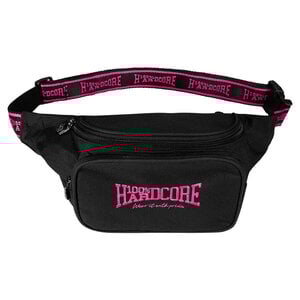 100% Hardcore 100% Hardcore Hip Bag 'Essential' (Black/Pink)