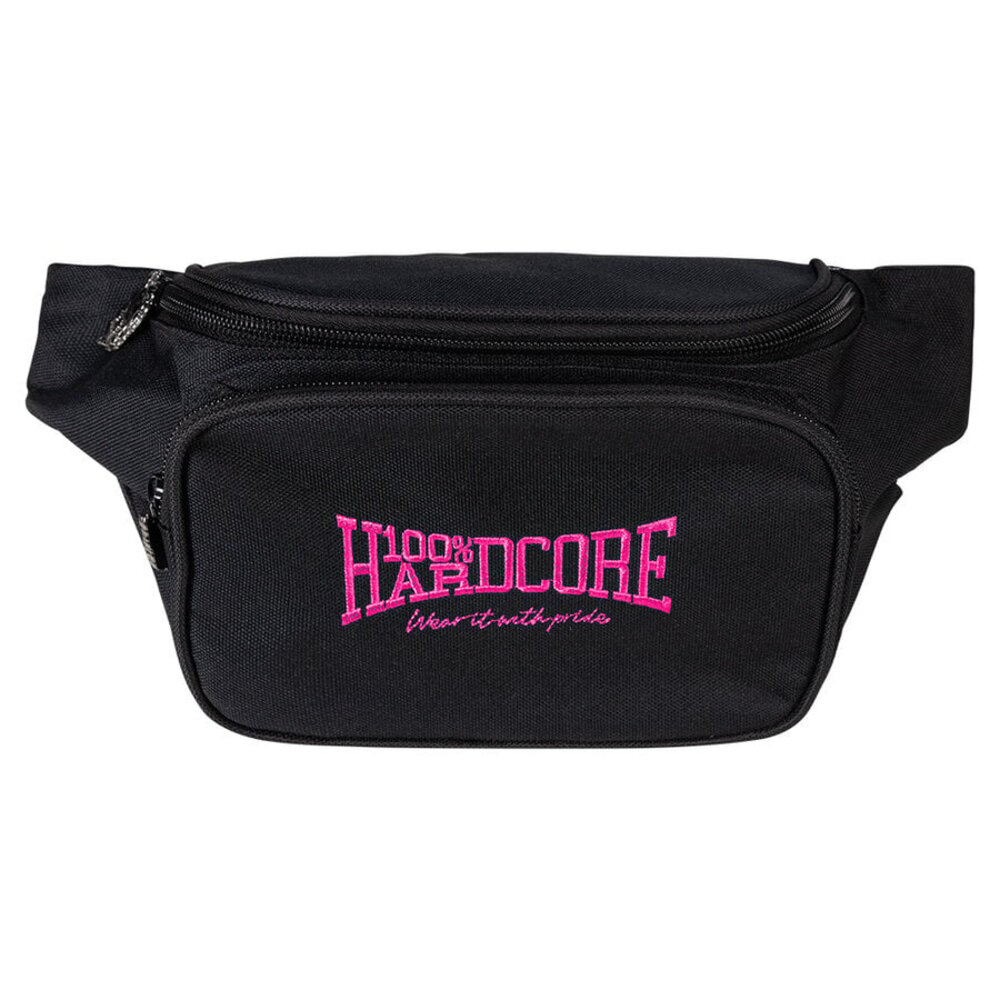 100% Hardcore 100% Hardcore Hip Bag 'Essential' (Black/Pink)