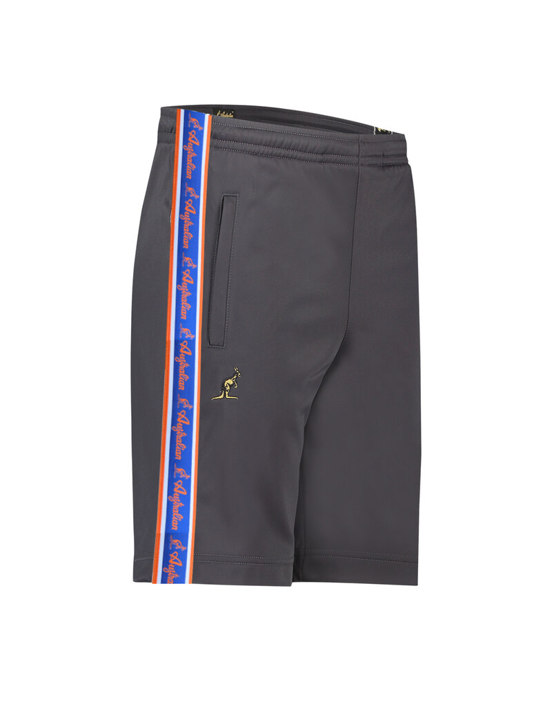 Australian Australian Bermuda Shorts mit Orange Seitenstreifen 3.0 (Titanium Grey) - Neue verbesserte Passform