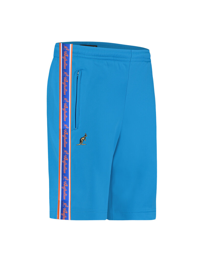 Australian Australian Bermuda Shorts mit Orange Seitenstreifen 3.0 (Capri Blue) - Neue verbesserte Passform