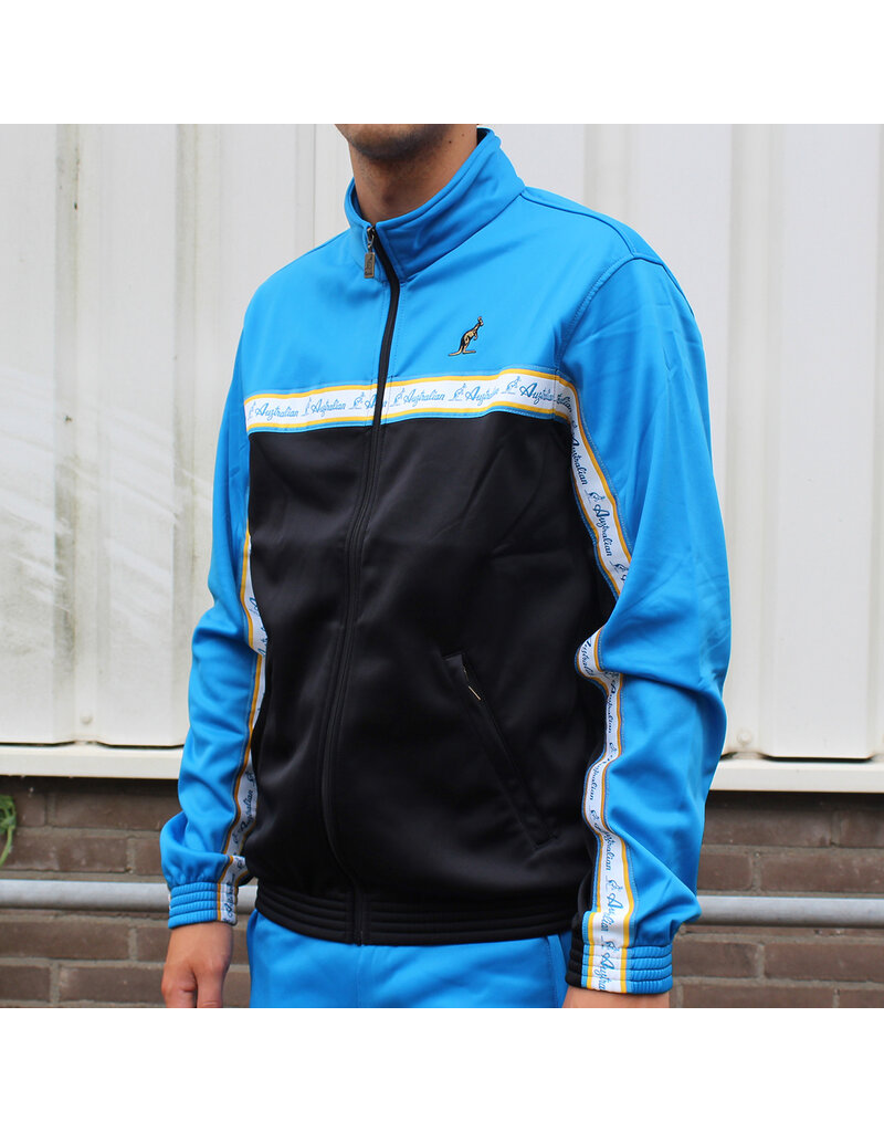 Australian Australian Duo Jacket with Cyan Tape 3.0 (Capri Blue) - New Improved Fit