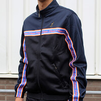 Australian Duo Jacke mit Orange Seitenstreifen 3.0 (Navy)