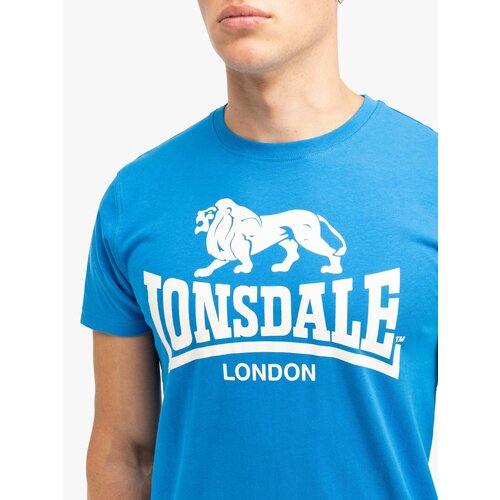 Lonsdale Lonsdale T-Shirt 'Logo' (Royal Blue/White)