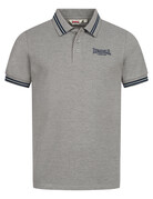 Lonsdale Lonsdale Polo 'Markham' (Marl Grey/Navy)