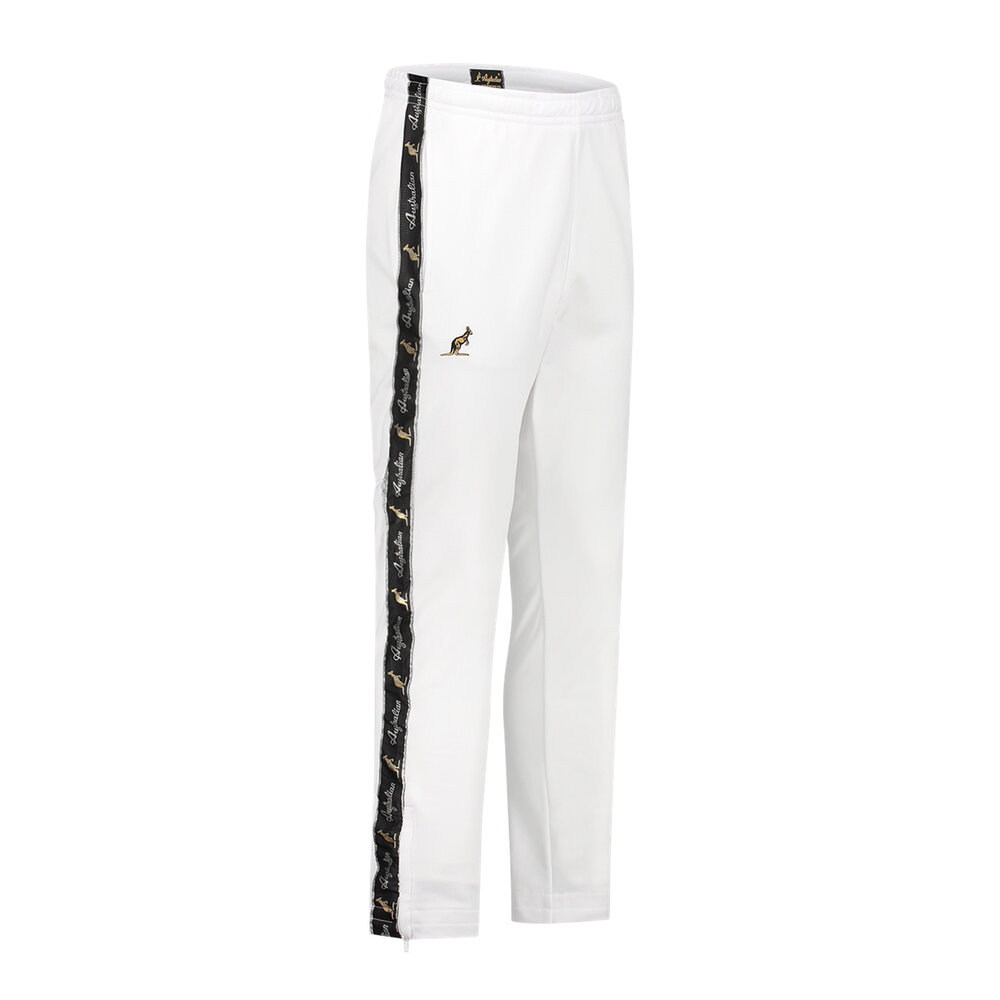 Australian Australian Slim Fit Trainingsbroek met bies 2.0 (White/Black)