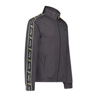 Australian Slim Fit Track Jacket with tape 2.0 (Titanium Grey/Black)