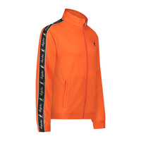 Australian Slim Fit Trainingsjacke mit Streifen 2.0 (Lava/Black)