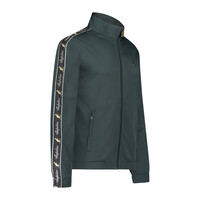 Australian Slim Fit Track Jacket with tape 2.0 (Woods Green/Black)