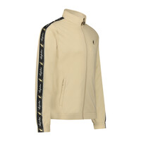 Australian Slim Fit Trainingsjacke mit Streifen 2.0 (Sand/Black)