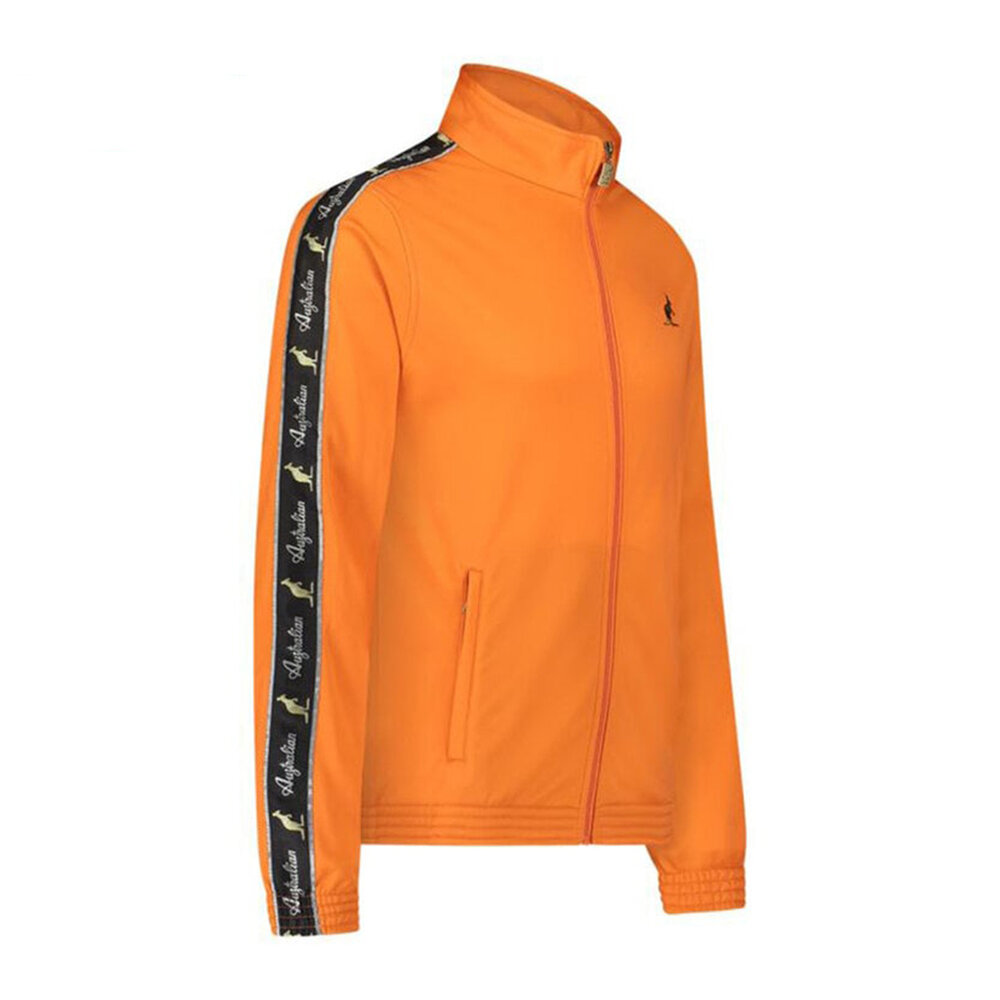 Australian Australian Slim Fit Trainingsjacke mit Streifen 2.0 (Bright Orange)