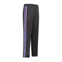 Australian Slim Fit Broek met oranje bies 3.0 (Titanium Grey)