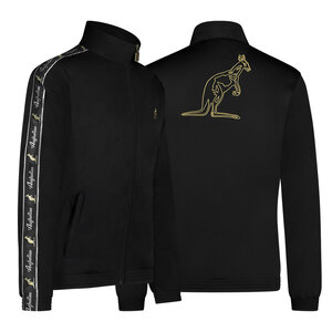 Australian Australian Slim Fit Big Logo Jacke Schwarz/Gold Australian Australian Slim Fit Big Logo Jacke Schwarz/Gold