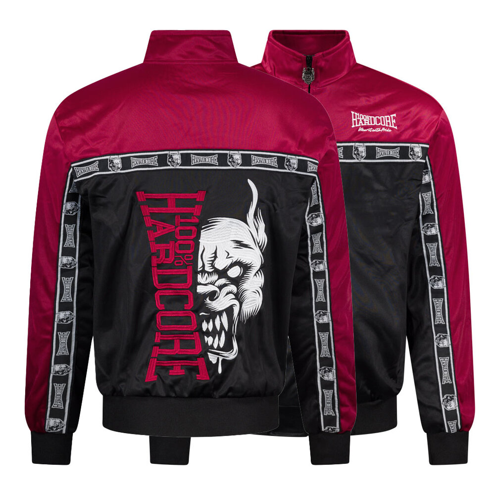 100% Hardcore 100% Hardcore Track Jacket 'Essential' (Red)
