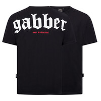100% Hardcore T-Shirt 'Gabber' Big Logo (Black)