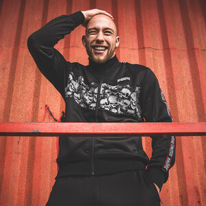 Hardcore United Hardcore United Track Suit 'Raver' Black