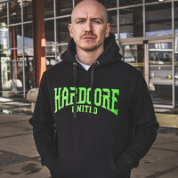Hardcore United Hoodie 'Cory' (Black)