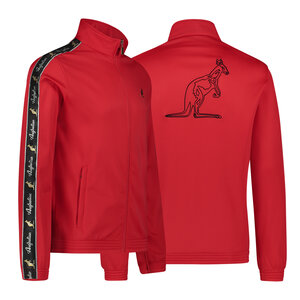 Australian Australian Slim Fit Big Logo Jacket met zwarte bies 3.0 (Bright Red) Australian Australian Slim Fit Big Logo Jacket met zwarte bies 3.0 (Bright Red)
