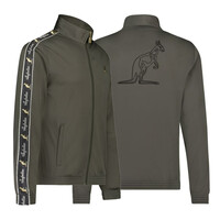Australian Slim Fit Big Logo Jacket (Iron/Black)