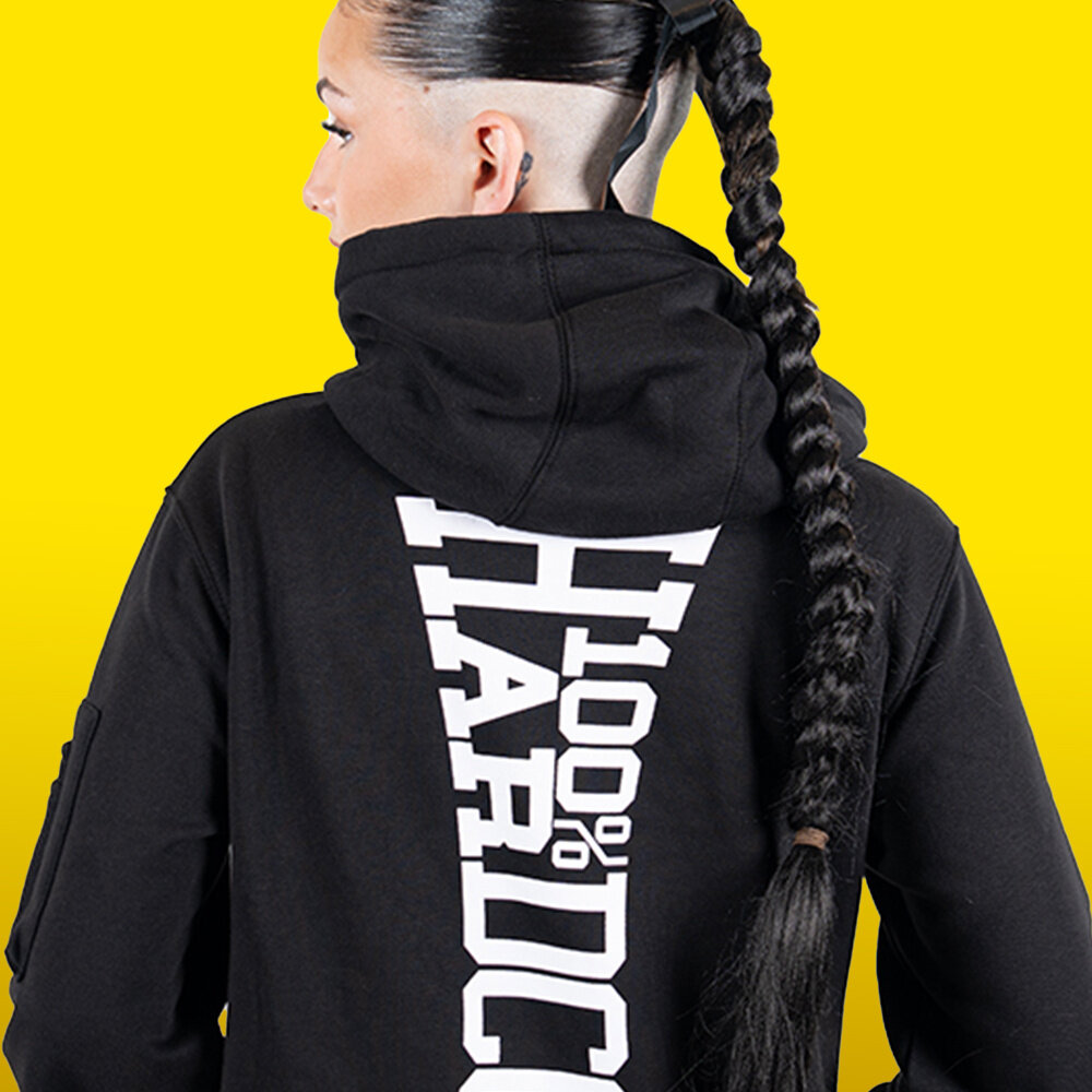 100% Hardcore 100% Hardcore Vest 'Vertical' (Black)