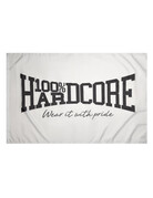 100% Hardcore 100% Hardcore Vlag 'Wear It White'