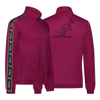 Australian Slim Fit Big Logo Jacket met zwarte bies 3.0 (Anemone)