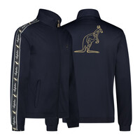 Australian Slim Fit Big Logo Jacket with Black Tape 3.0 (Navy)