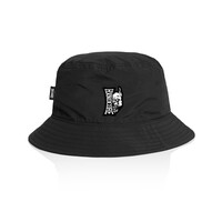 100% Hardcore Bucket Hat (Black)