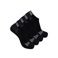 100% Hardcore Ankle Socks 2-Pack (Black)