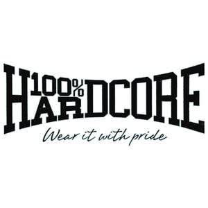100% Hardcore 100% Hardcore Big Car Sticker 'Logo' 60x30 cm Black)