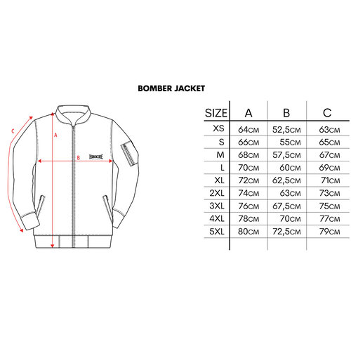 100% Hardcore 100% Hardcore Bomber Jacket 'Deadly Scream'